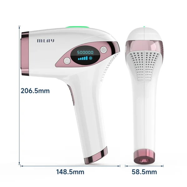 MLAY T4 IPL Hair Removal – Ice Cool, 500000 Shots, Face & Body Epilator - Image 6