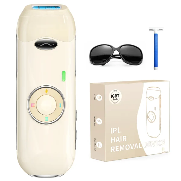 IIPL Hair Removal Laser – 22J, Unlimited IGBT, 5.2cm² Light, Quick & Painless